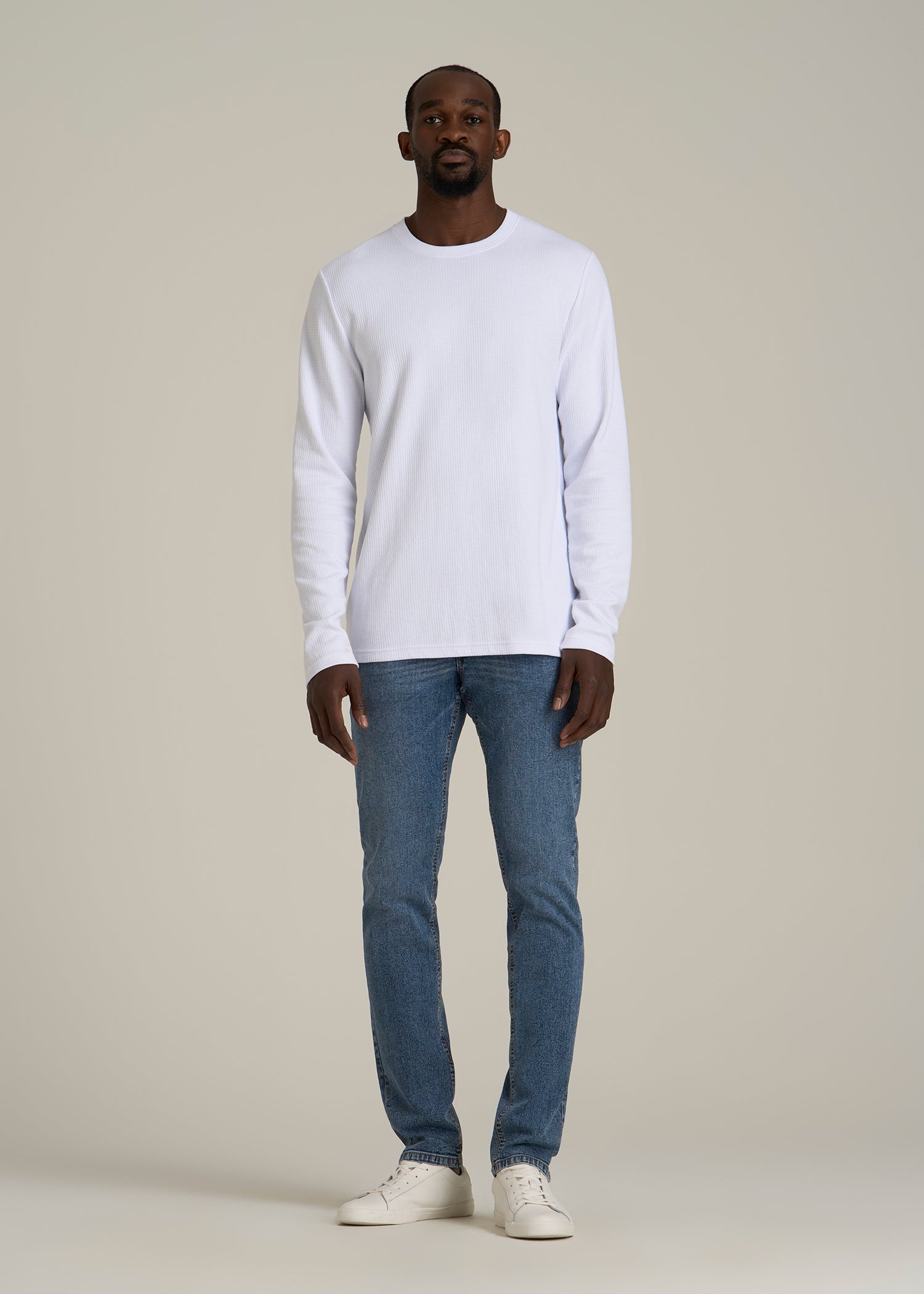 Carman TAPERED Jeans for Tall Men in Vintage Faded Blue