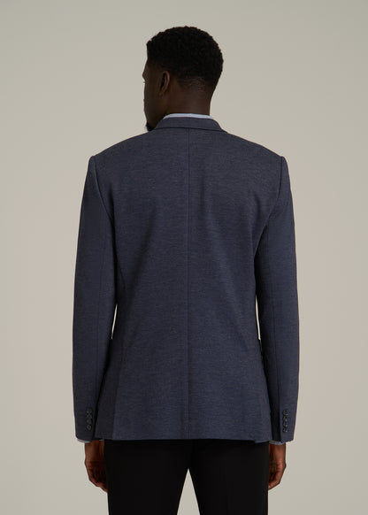 Core Blazer for Tall Men in Navy Diagonal