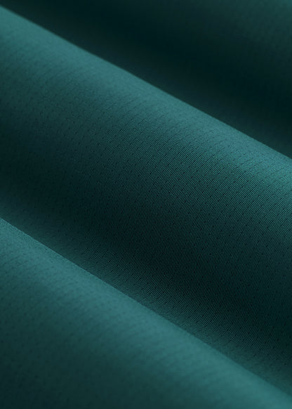 Perforated Training Singlet for Tall Men in Deep Teal