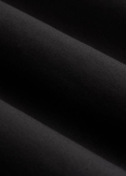 Oskar Button-Up Dress Shirt for Tall Men in Black