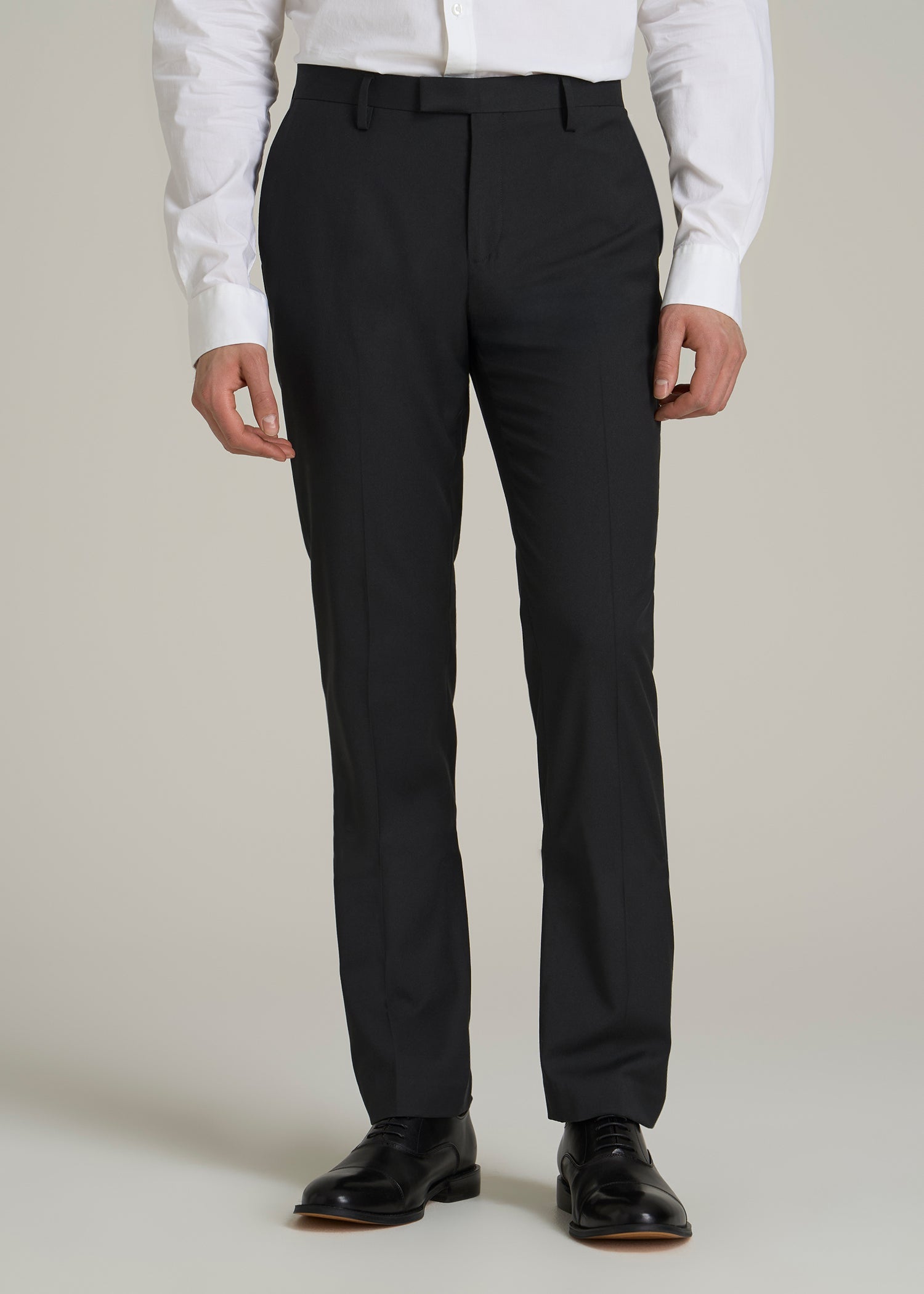 Suit Trousers for Tall Men in Black