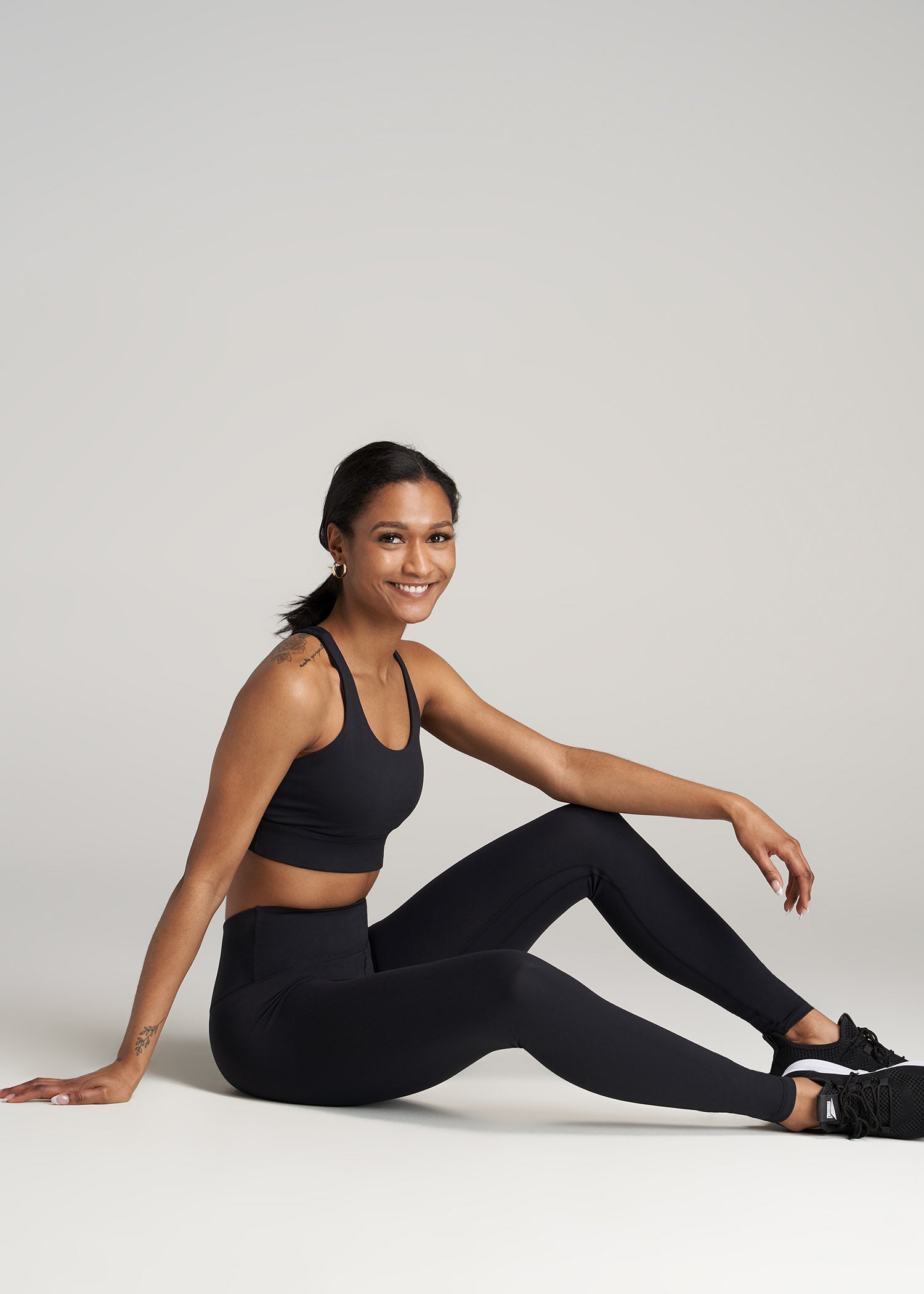 American-Tall-Women-Balance-HighRise-Leggings-Black-full